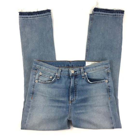 rag & bone |  Stovepipe Step Hem Jeans size 29 - Picture 4 of 8